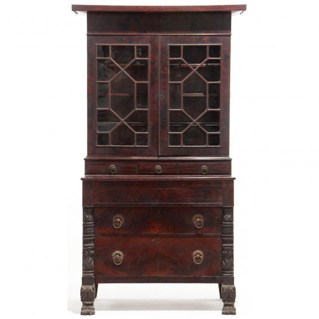 american-classical-bookcase-on-chest