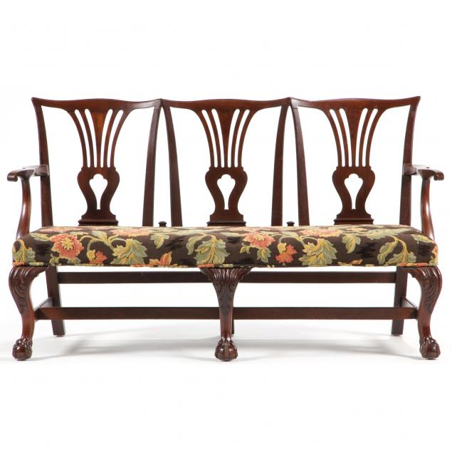 american-centennial-chippendale-settee