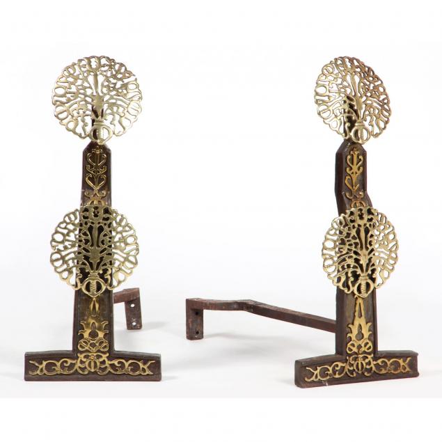 pair-of-aesthetic-revival-andirons