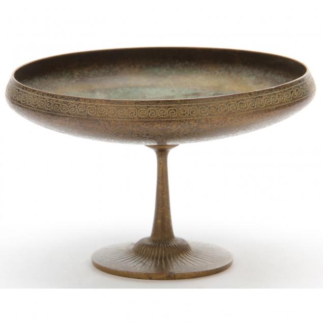 tiffany-studios-bronze-dore-compote