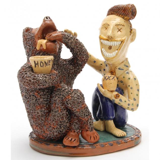 nc-folk-pottery-billy-ray-hussey-figural