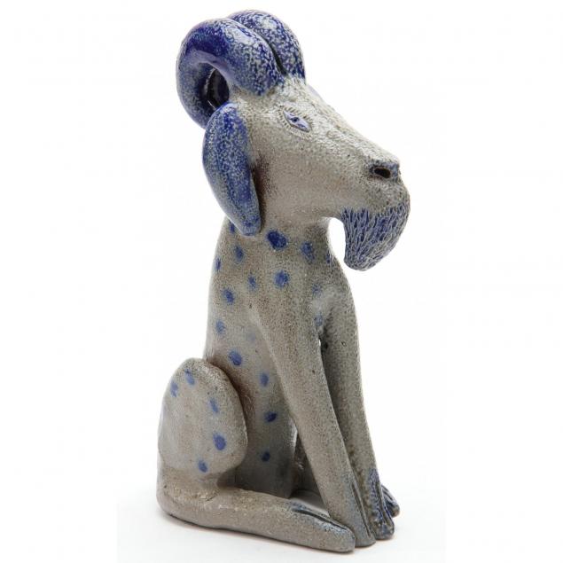 nc-folk-pottery-billy-ray-hussey-goat