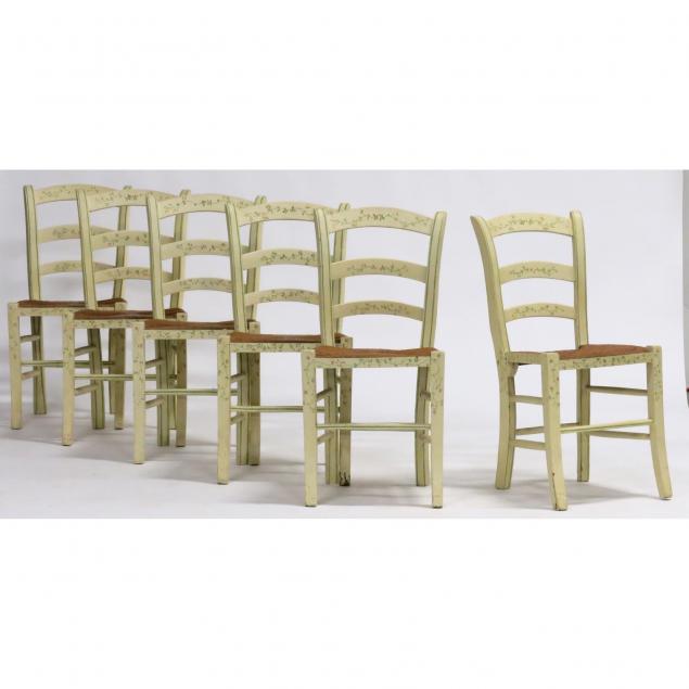 set-of-six-painted-dining-chairs