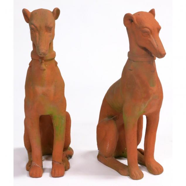 pair-of-italian-terracotta-greyhounds