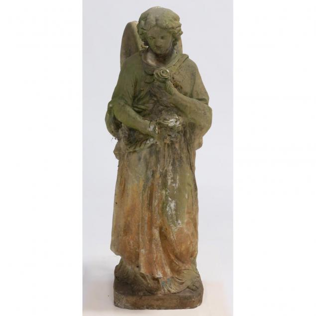 vintage-angel-garden-statue