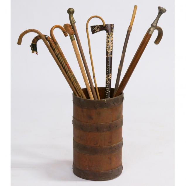 wood-bucket-and-assorted-canes