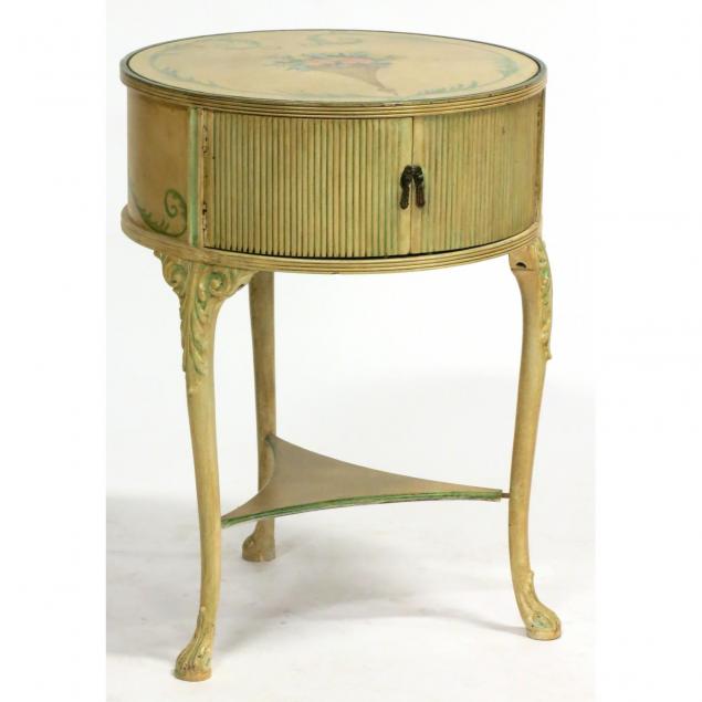 paint-decorated-french-side-table