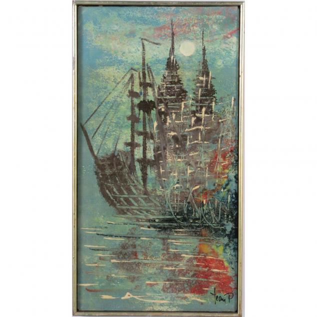 painting-of-a-chinese-junk