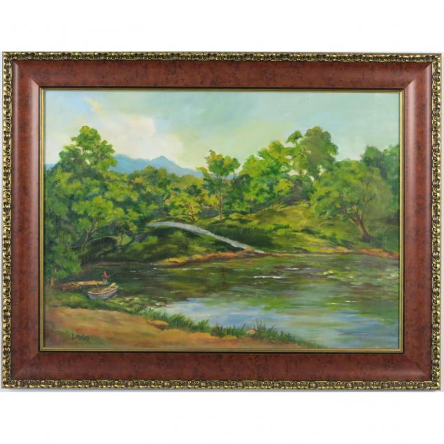 american-school-landscape-painting