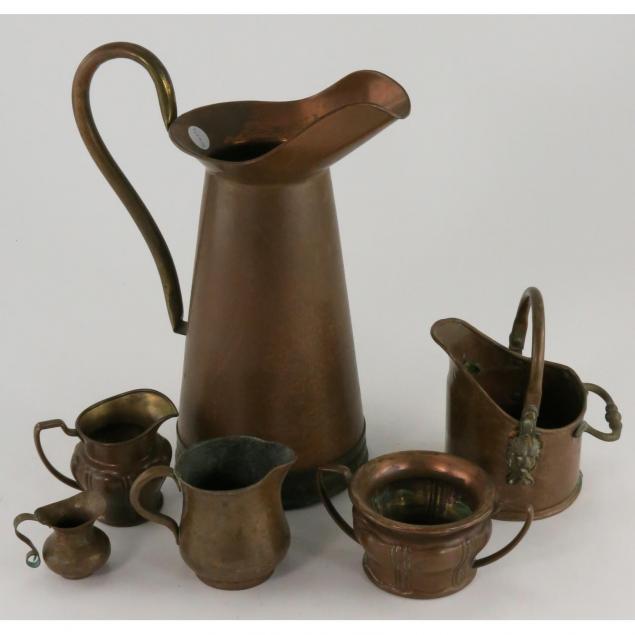 group-of-copper-kitchen-accessories