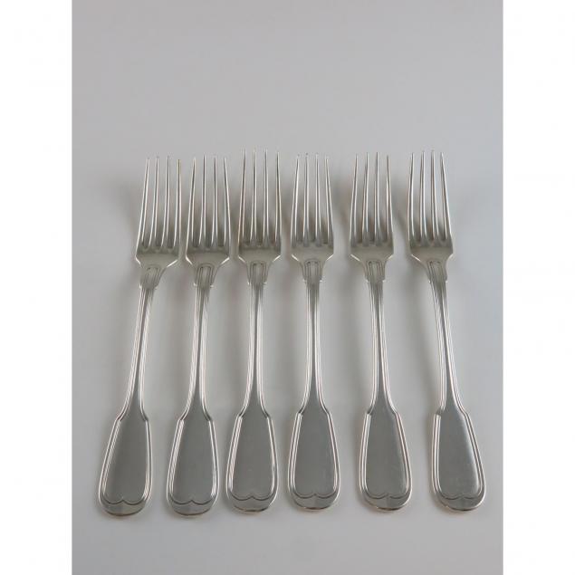 set-of-six-silver-forks