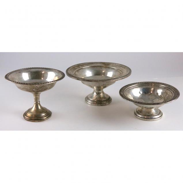 three-sterling-silver-compotes