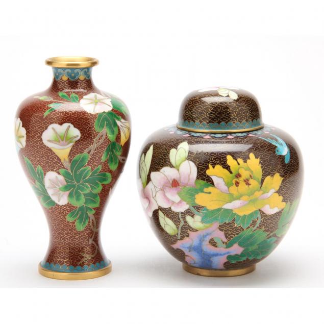 cloisonne-vase-and-ginger-jar