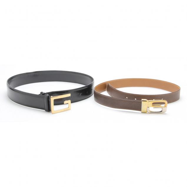 two-leather-ladies-belts-gucci