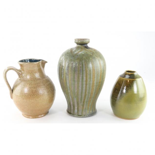 two-small-mouthed-vases-and-a-pitcher