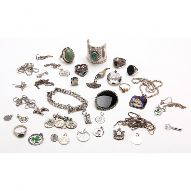 a-sterling-jewelry-grouping