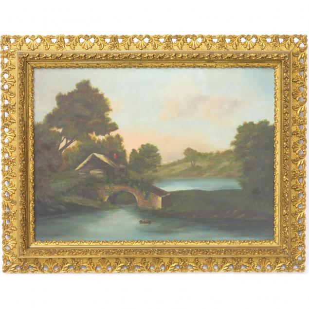 antique-american-school-landscape-painting