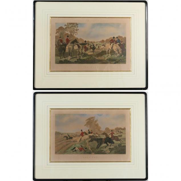 pair-of-herring-s-fox-hunting-scenes