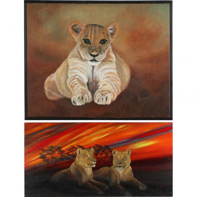 two-animal-paintings-by-bryan-rooney-nc