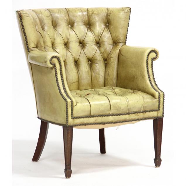mid-century-tufted-back-club-chair