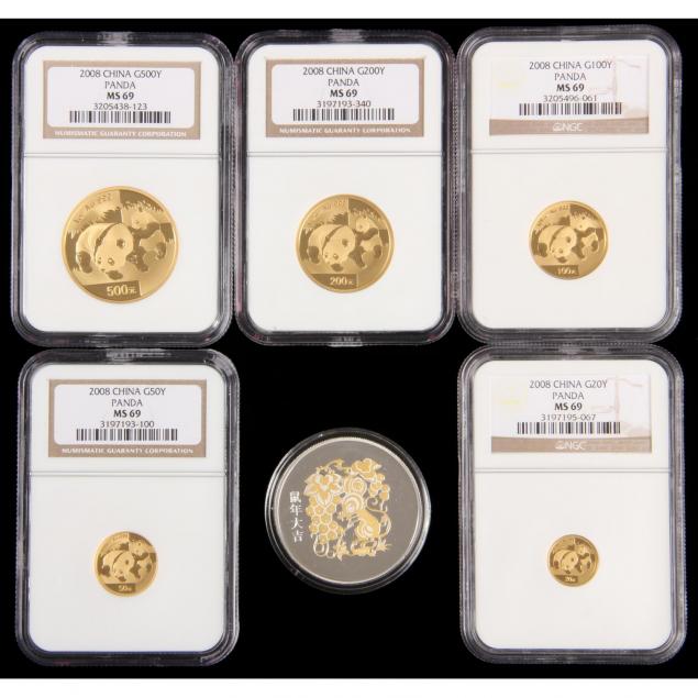 people-s-republic-of-china-2008-panda-gold-and-lunar-premium-set