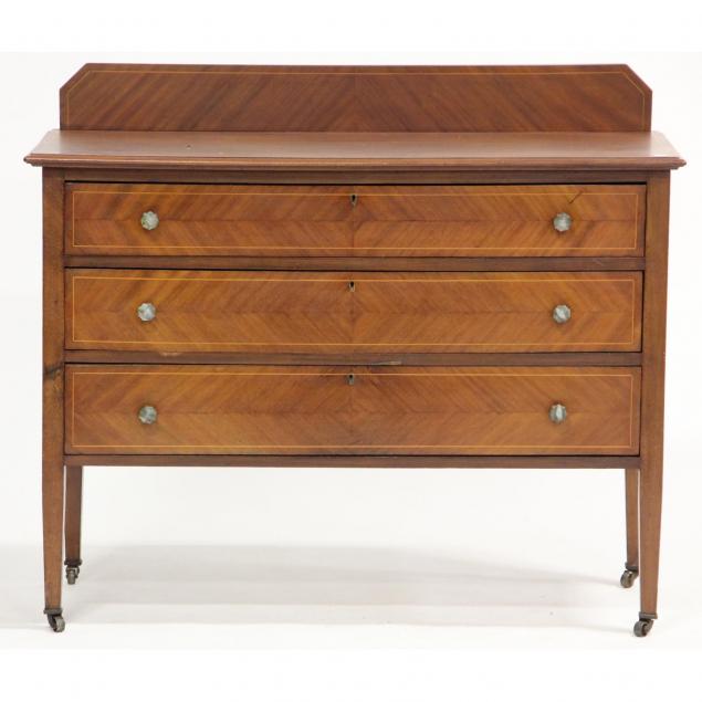 english-three-drawer-dressing-table