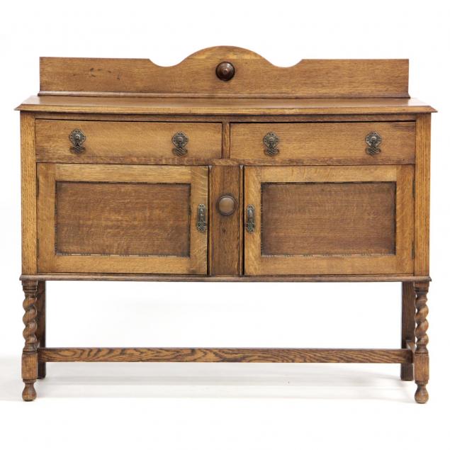 english-oak-sideboard