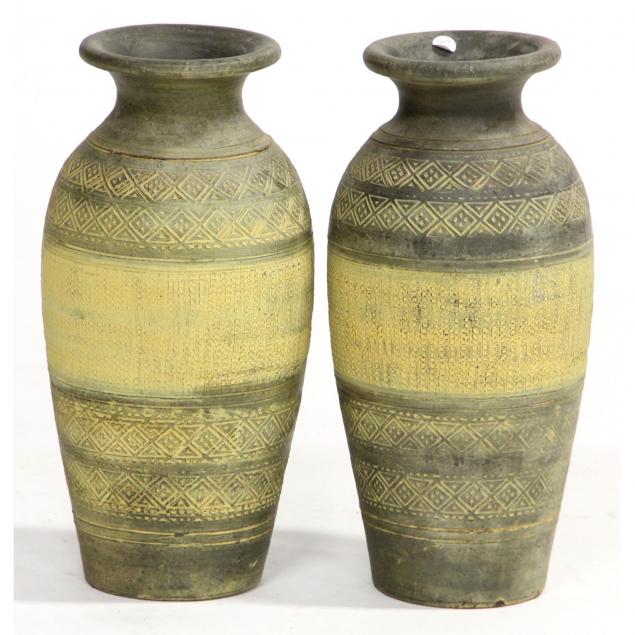 pair-of-large-modernist-pottery-vases