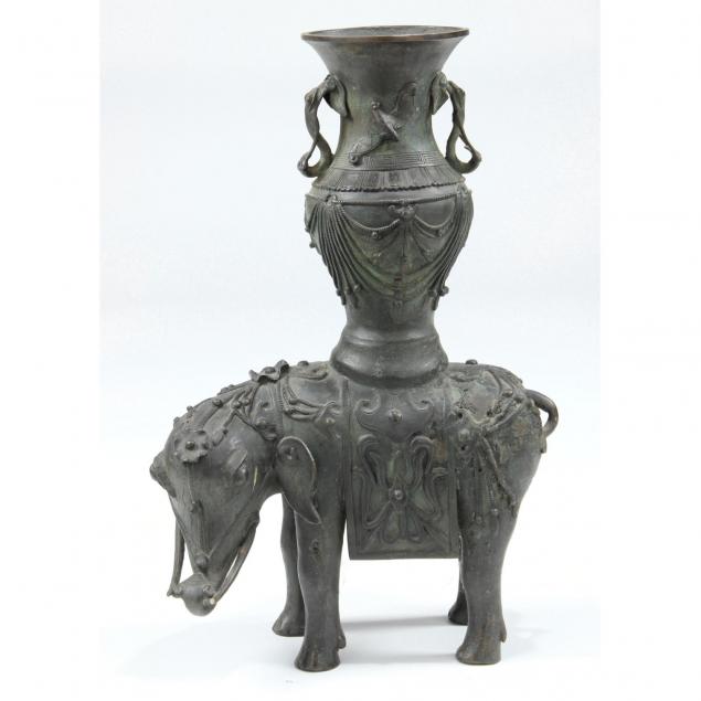 chinese-bronze-caparisoned-elephant