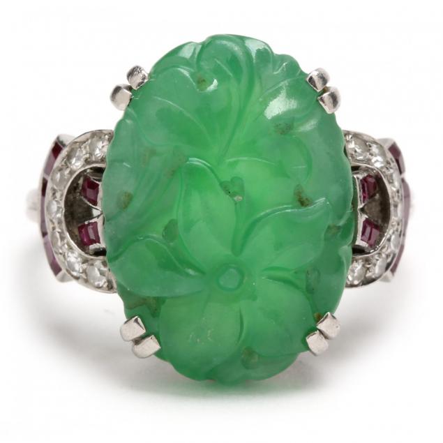 art-deco-platinum-jade-and-diamond-ring-ellis-bros