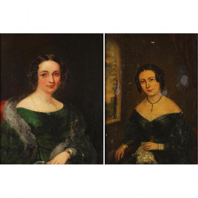 two-english-school-portraits-of-ladies