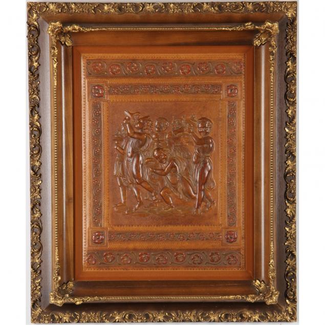 italian-embossed-leather-classical-scene