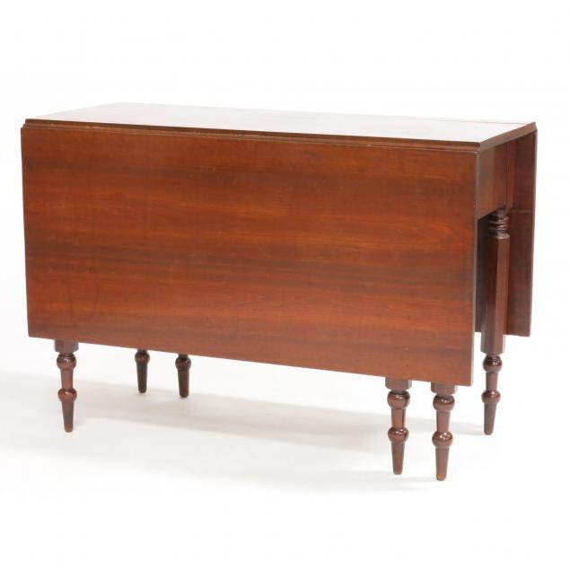 mahogany-drop-leaf-dining-table