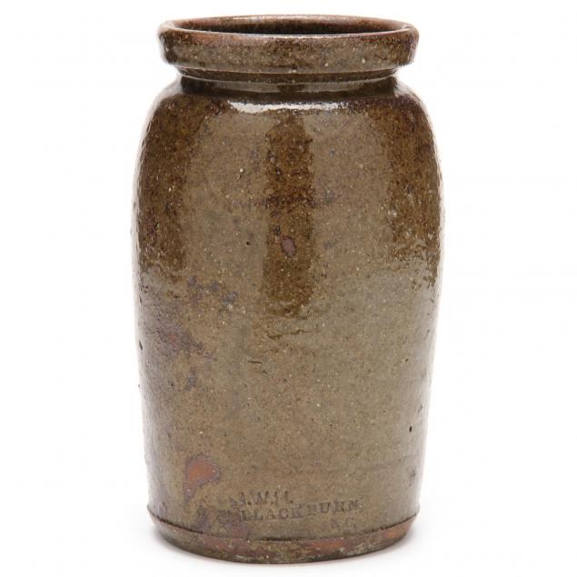 nc-pottery-preserve-jar-john-wesley-hilton-1846-1923-catawba-county