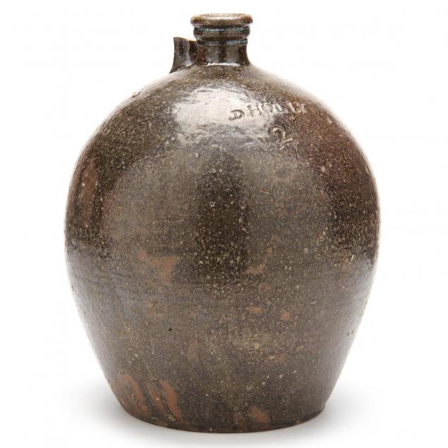 nc-pottery-jug-daniel-holly-1811-1899-lincoln-county