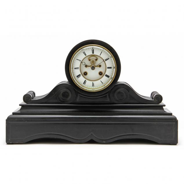 french-polished-slate-mantel-clock