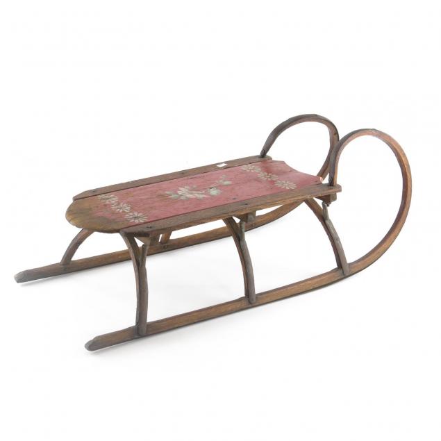 decorated-victorian-child-s-sled