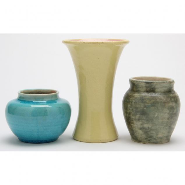 3pc-pisgah-forest-pottery