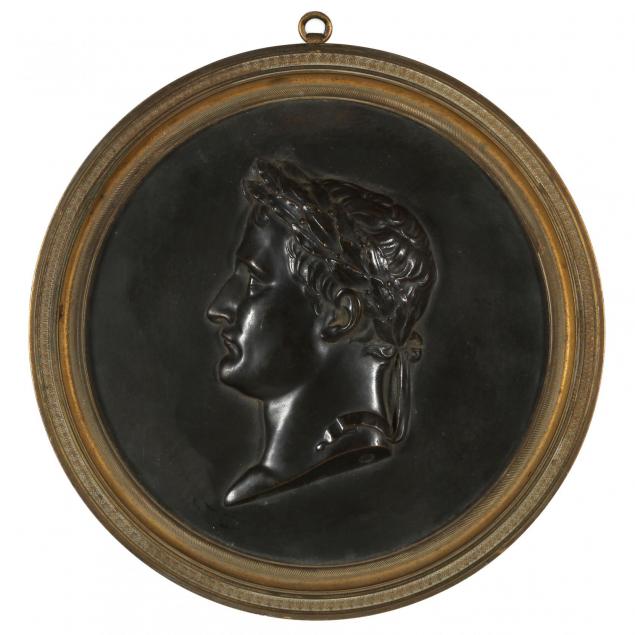 bronze-portrait-plaque-of-napoleon