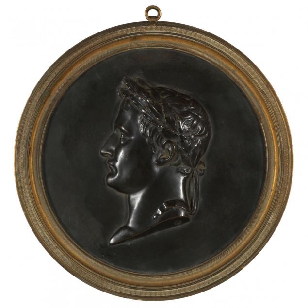 bronze-portrait-plaque-of-napoleon