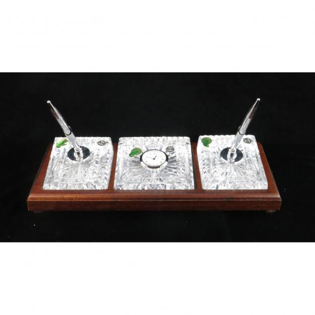 waterford-crystal-desk-set