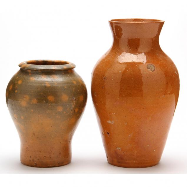 2-early-nc-pottery-vases