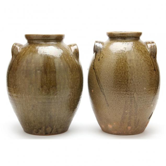 two-nc-pottery-storage-jars-james-franklin-seagle-1829-1892-lincoln-county