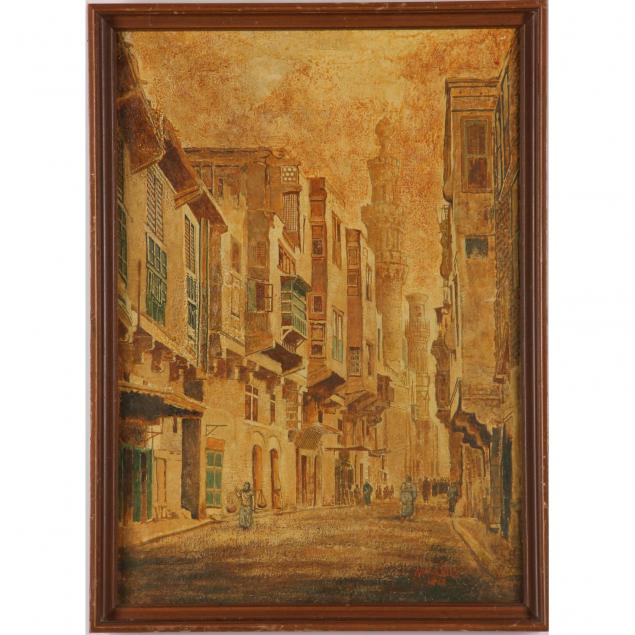 norman-krell-20th-century-city-street-scene