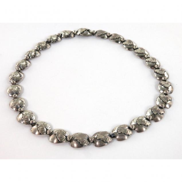 danish-modern-silver-necklace-hermann-siersbol