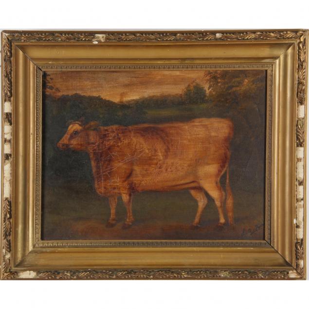 portrait-of-a-prized-bull-20th-century