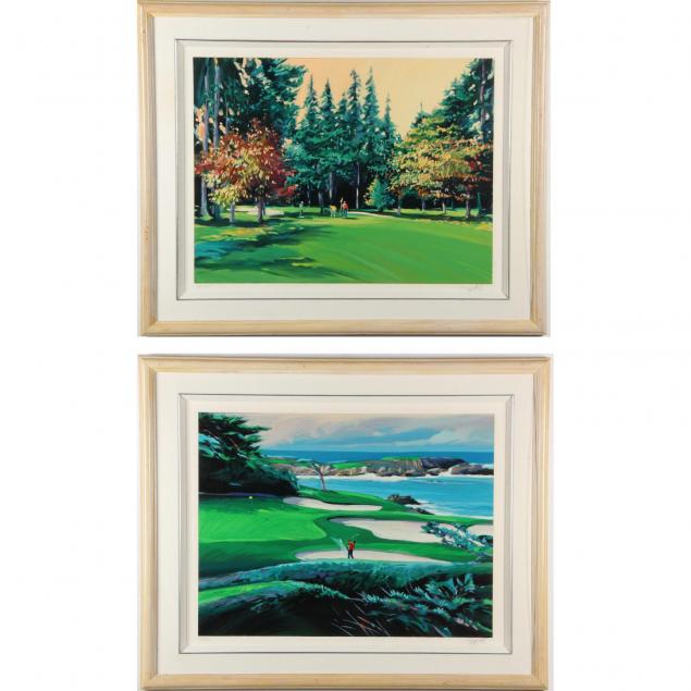 two-golfing-serigraphs