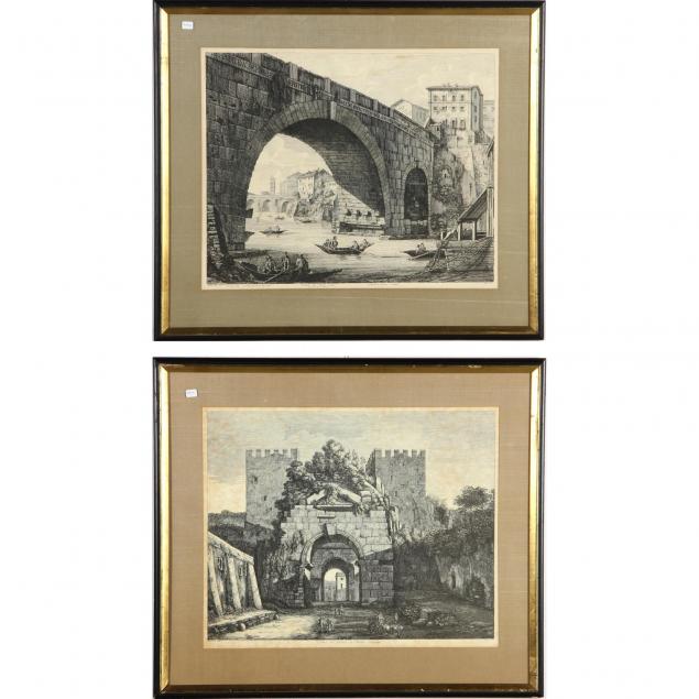 pair-of-architectural-re-strike-engravings