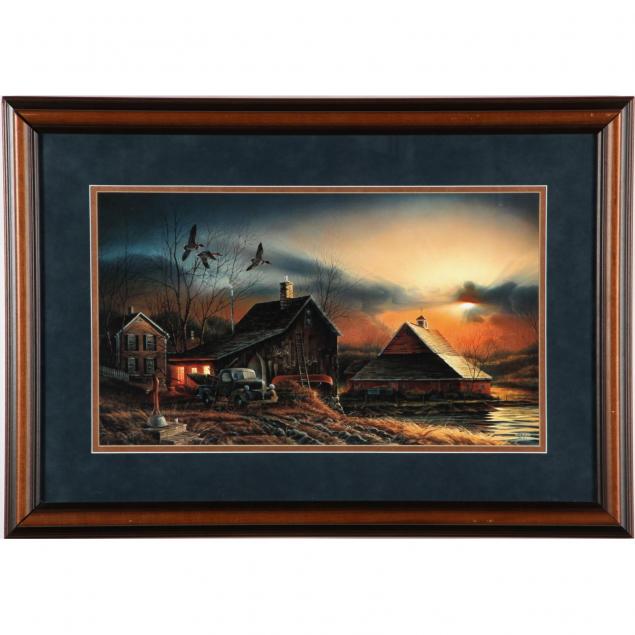 terry-redlin-american-b-1937-lake-cottage-print