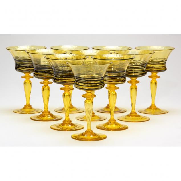 10-carder-era-bristol-yellow-wine-stems-steuben